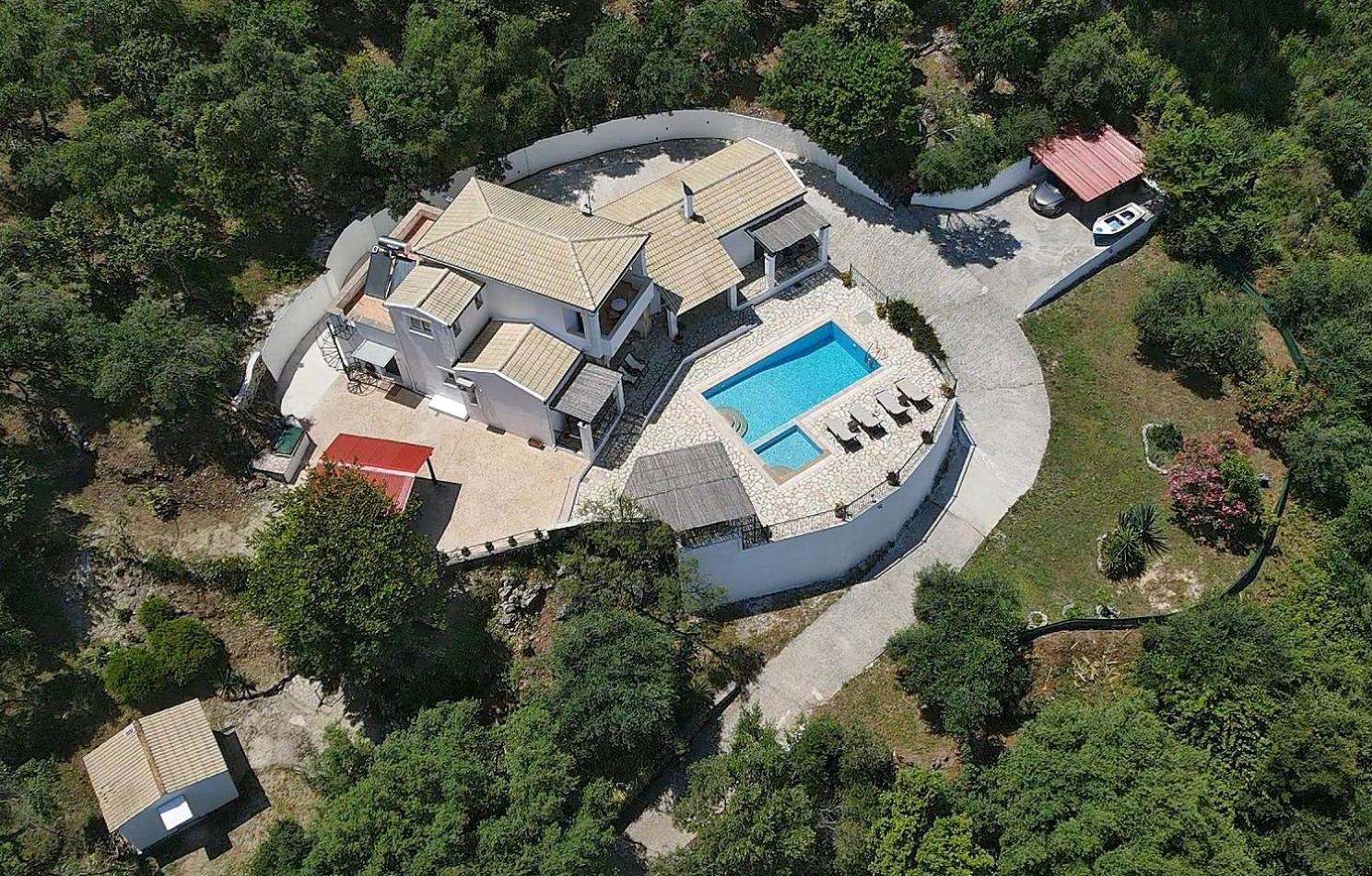 Villa Boukari Chlomos Bagian luar foto