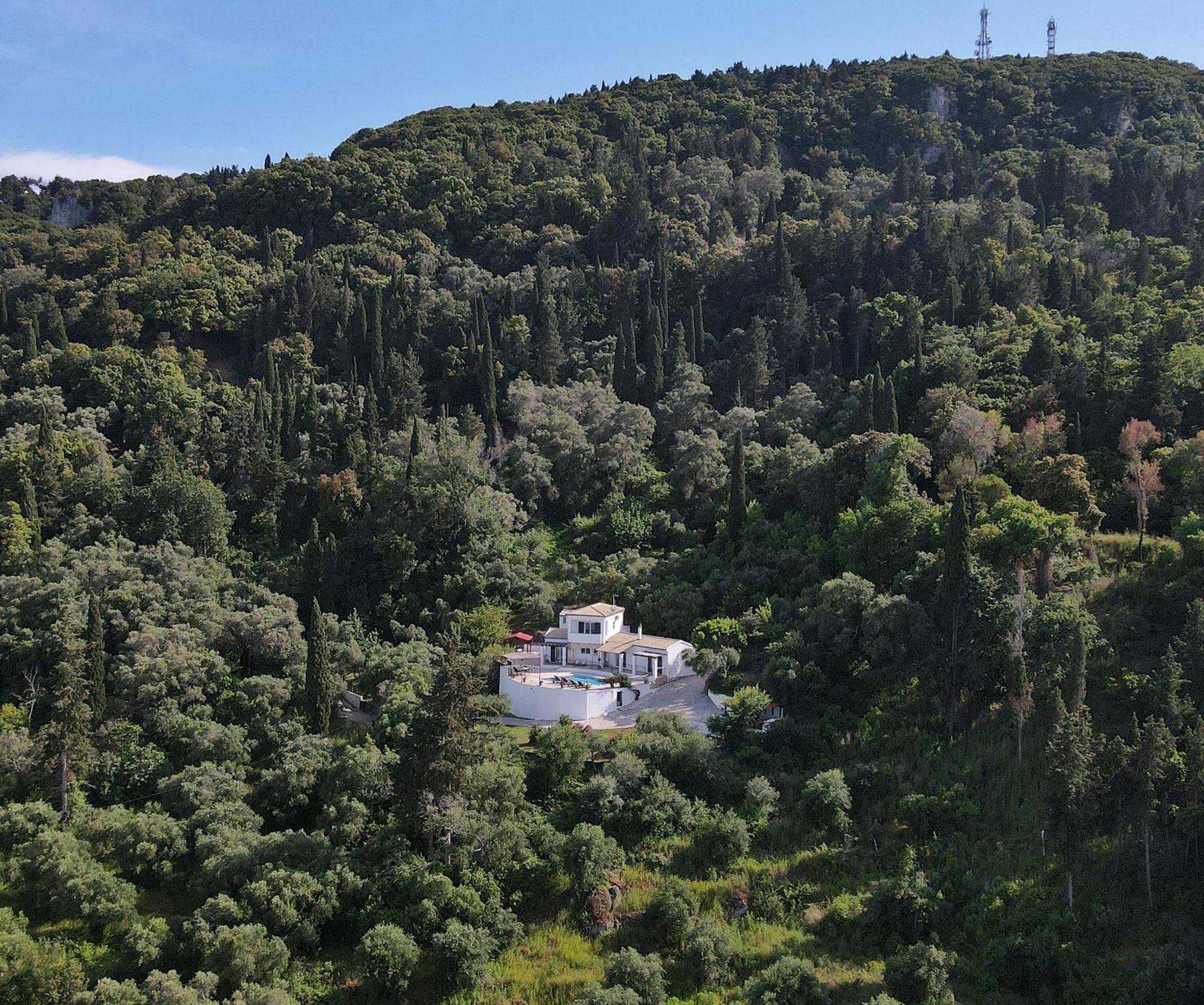 Villa Boukari Chlomos Bagian luar foto
