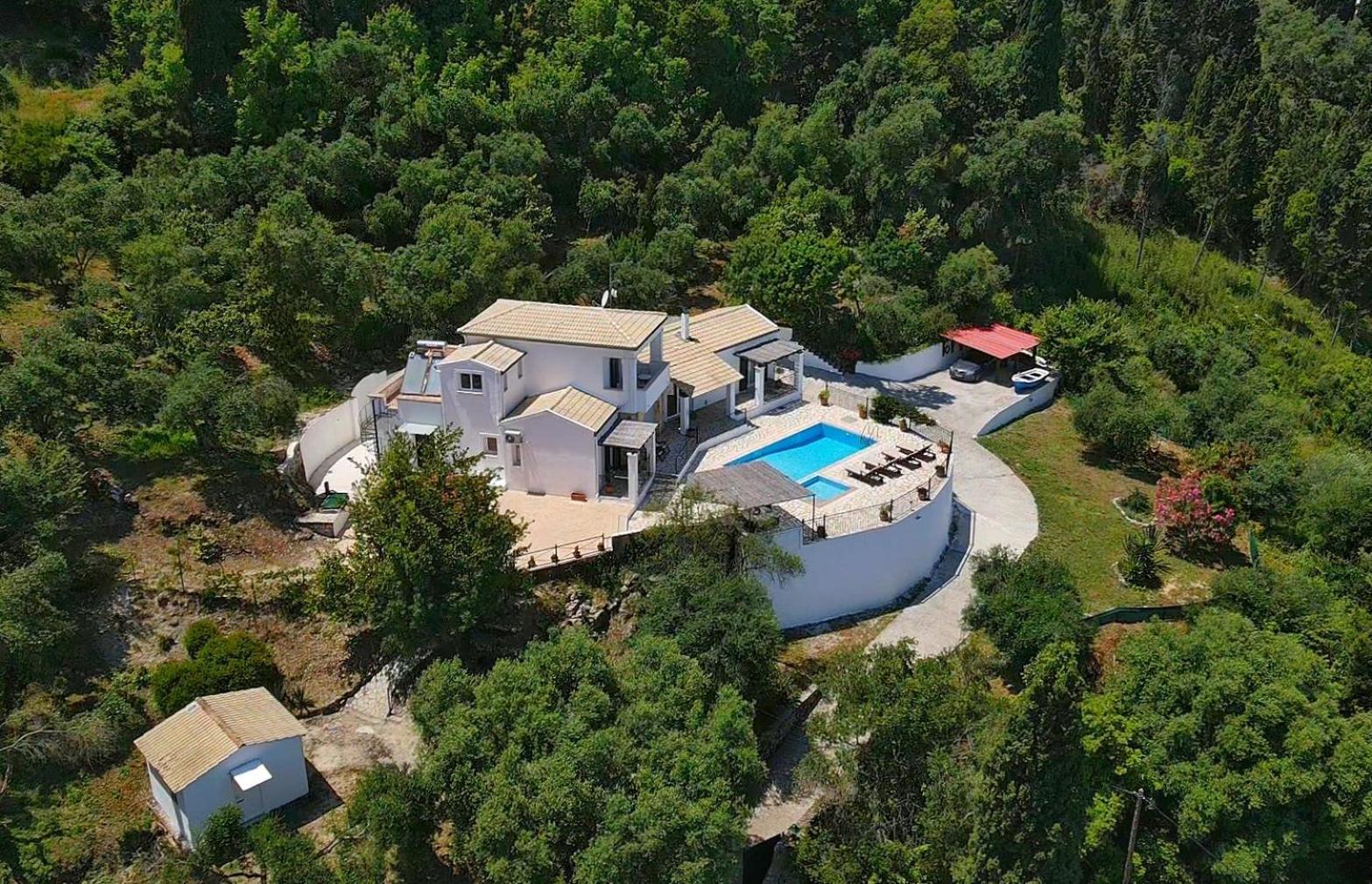 Villa Boukari Chlomos Bagian luar foto