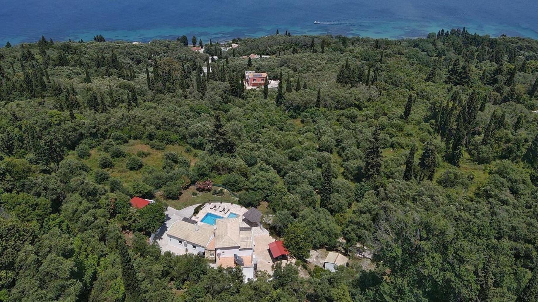 Villa Boukari Chlomos Bagian luar foto
